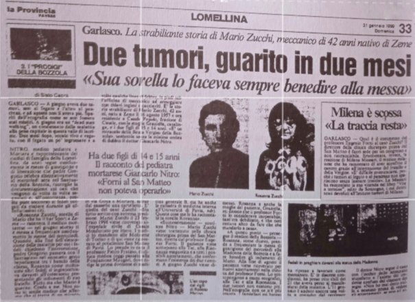 rinaldober4501's tweet image. 2000, inizi. Il clima al Santuario della Bozzola è questo: "Due tumori, guarito in due mesi". Chi, disperato, non si sarebbe recato in questo luogo di culto che sembrava restituire le speranze? Però l'humus intorno al Santuario si arricchisce di truffatori