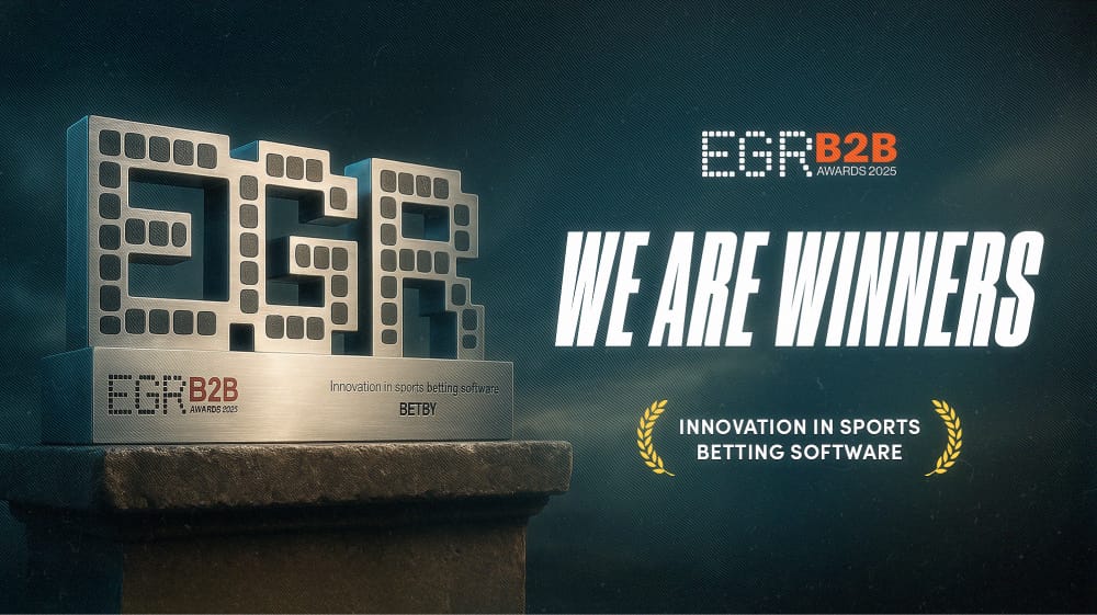 The second year in a row🎉 BETBY is once again the 𝐄𝐆𝐑 𝐁𝟐𝐁 𝐀𝐰𝐚𝐫𝐝 𝐰𝐢𝐧𝐧𝐞𝐫 for Innovation in Sports Betting Software👏

➡️betby.com/blog/betby-cel…

#award #igaming #BETBY #Innovation #WINNER #software