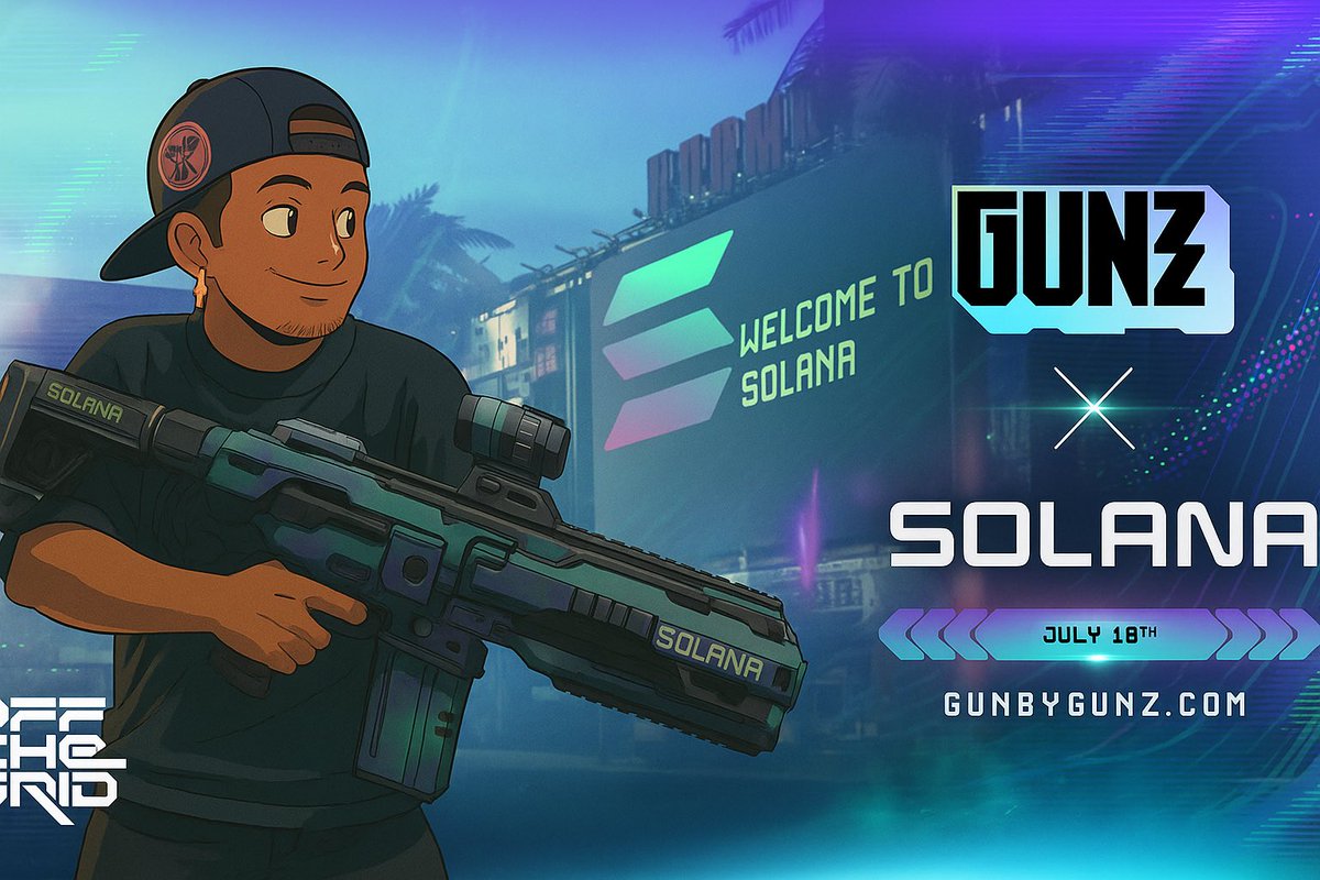 GUNZ Expands GUN Token to Solana, Boosting Accessibility and Innovation  

 Gunzilla Games, the studio behind the highly anticipated AAA title Off The Grid (OTG), has announced the expansion of its $GUN token to the Solana blockchain, marking a major milestone in blockchain