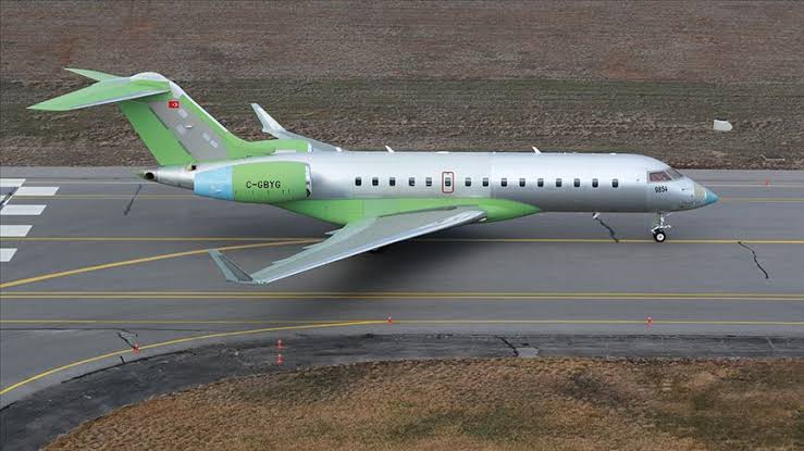 2026' da kuvvete teslim edilecek HAVA SOJ Bombardier Global 6000
Uçağı dün Ankara-Sinop hattında kapsamlı Test uçuşu gerçekleştirdi. Hava soj düşmanlarımızı çok şaşırtacak..