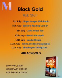 jaffareadstoo's tweet image. Today on the blog I am delighted to join the #blogtour to share my #bookreview of #BlackGold by Rob Starr @author_starr
@midascampaigns
jaffareadstoo.blogspot.com/2025/07/blog-t…