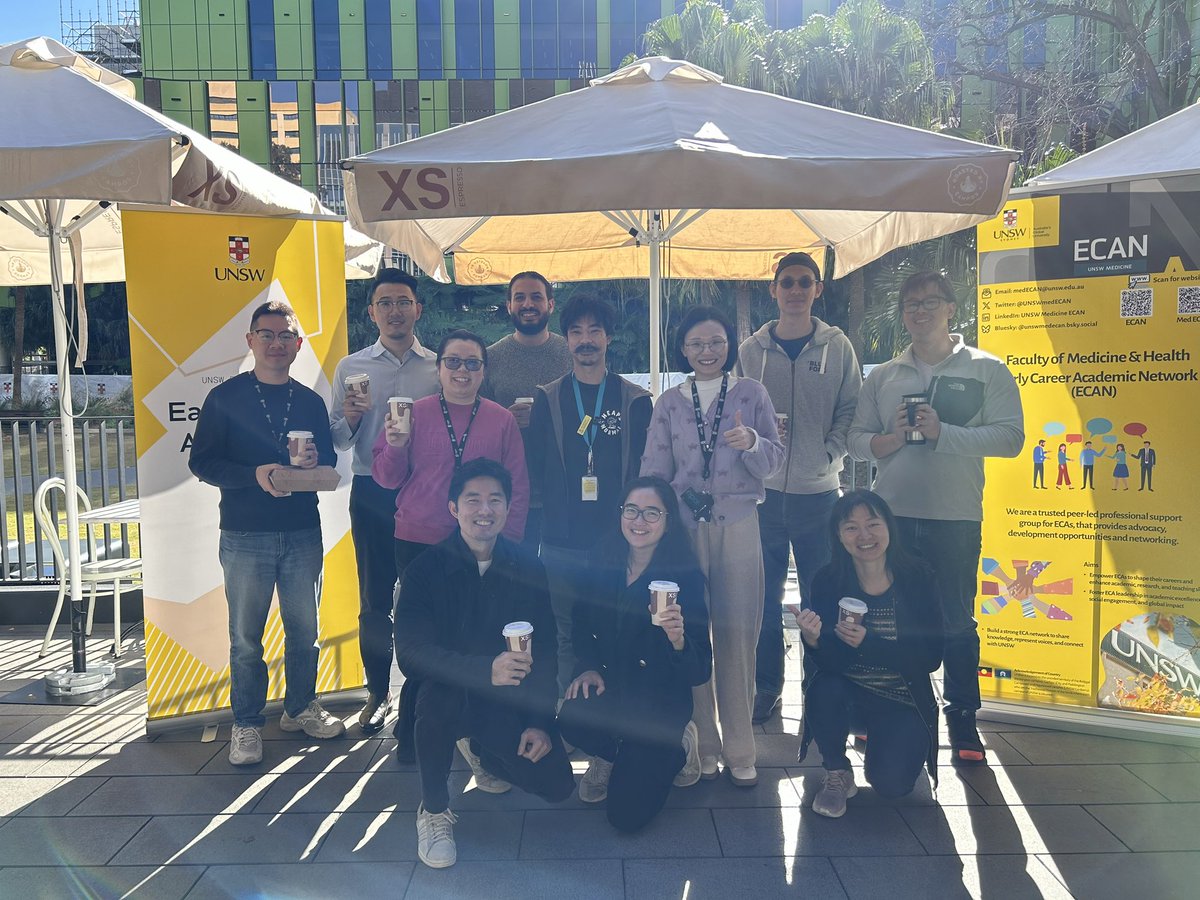 Great turnout to our joint coffee catch up today with Faculty of Medicine and Health with the Faculty of Engineering. Excited to connect cross-faculty and for new collaborations to emerge!