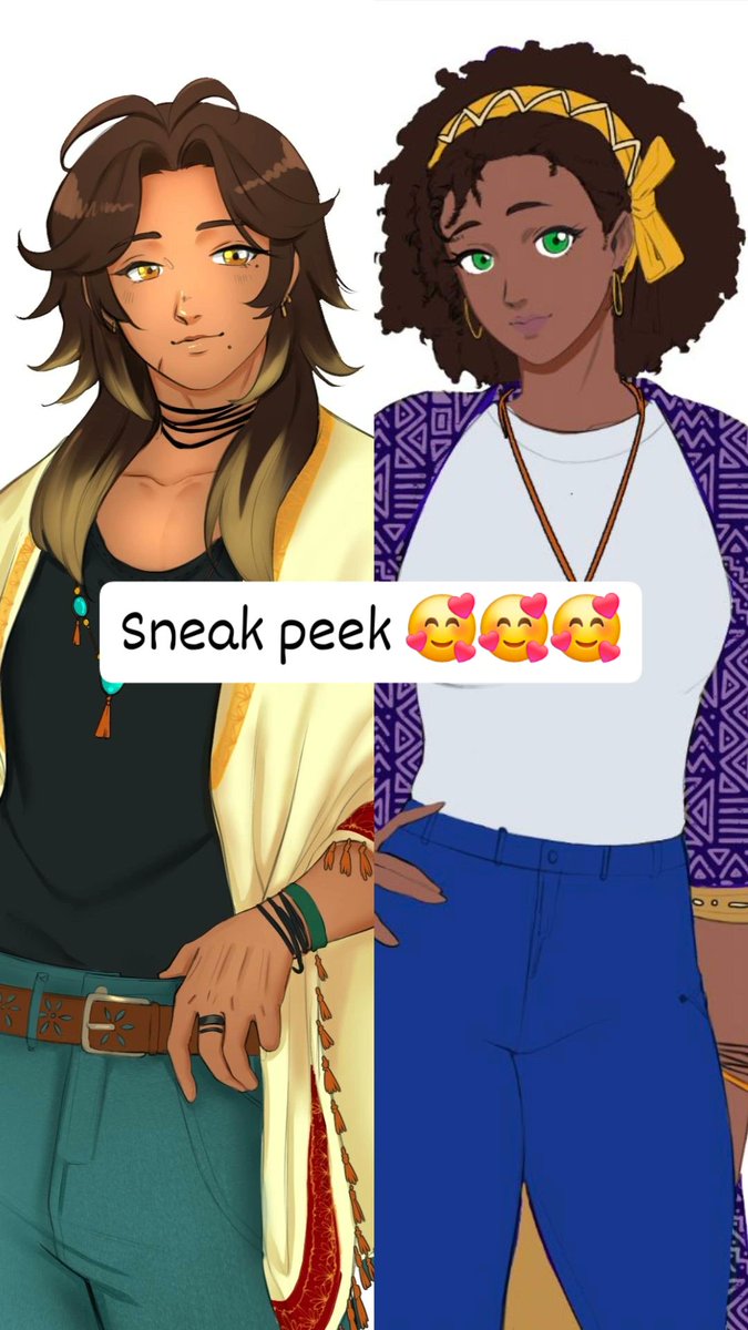 _uuuuultea's tweet image. #PortfolioDay
hi!! i'm tea, i like to sketch my favorite characters, illustrate my oc, and i make character designs as well !
find me on ig / bsky!
its _uuuuultea on all platforms :)