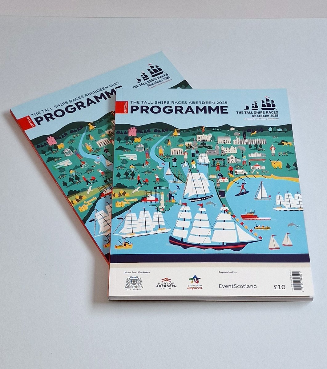 jthomsonprint's tweet photo. A beautifully produced multipage, lock
bound publication which truly captures the essence of
the event and Aberdeen’s place in maritime history.
#jtcp #print #litho #CarbonBalancePrint #FSC
#SustainablePrint #TallShipsAberdeen
#tallshipsaberdeen #tallshipsraces2025
⛵⛵🌊⚓📘 https://t.co/UkevRNcOT4