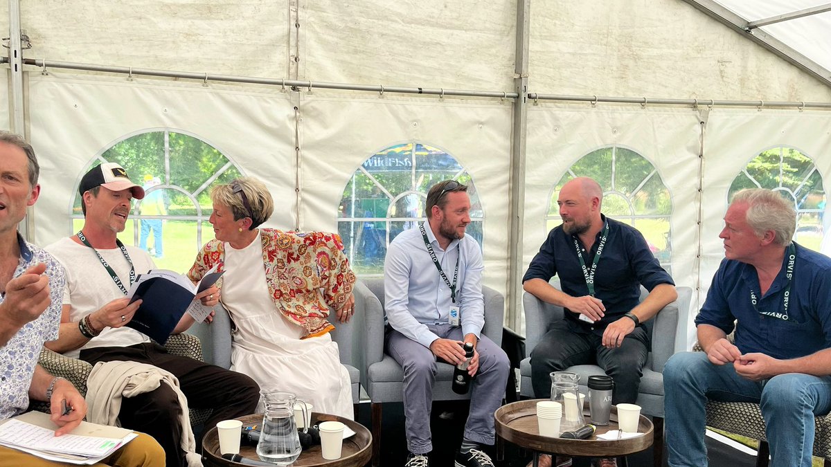 blackgull's tweet image. my engaged panel of pragmatic progressive ‘Power of Partnerships’ panellists at the UK River Summit festival yesterday
a stimulating two-way audience-interactive session on the river bank, south London