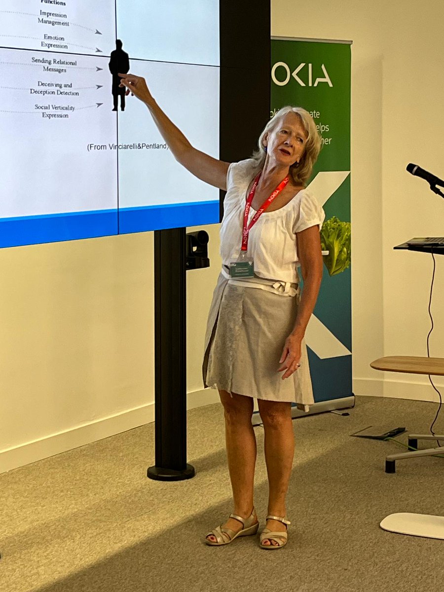 Summer School XRTX 2024 (@summerschool_xr) on Twitter photo How can #VirtualAgents adapt, communicate & socially connect with humans? Day 3 starts at the 3rd #EURASIP Int. #SummerSchool2025 on #XR with Catherine Pelachaud’s keynote:"Modeling and Evaluating Socially Interactive Agents"Tech, emotion & real-time behavior #AI <a href="/eurasip/">EURASIP</a> <a href="/nokia/">Nokia</a> How can #VirtualAgents adapt, communicate & socially connect with humans? Day 3 starts at the 3rd #EURASIP Int. #SummerSchool2025 on #XR with Catherine Pelachaud’s keynote:"Modeling and Evaluating Socially Interactive Agents"Tech, emotion & real-time behavior #AI <a href="/eurasip/">EURASIP</a> <a href="/nokia/">Nokia</a>