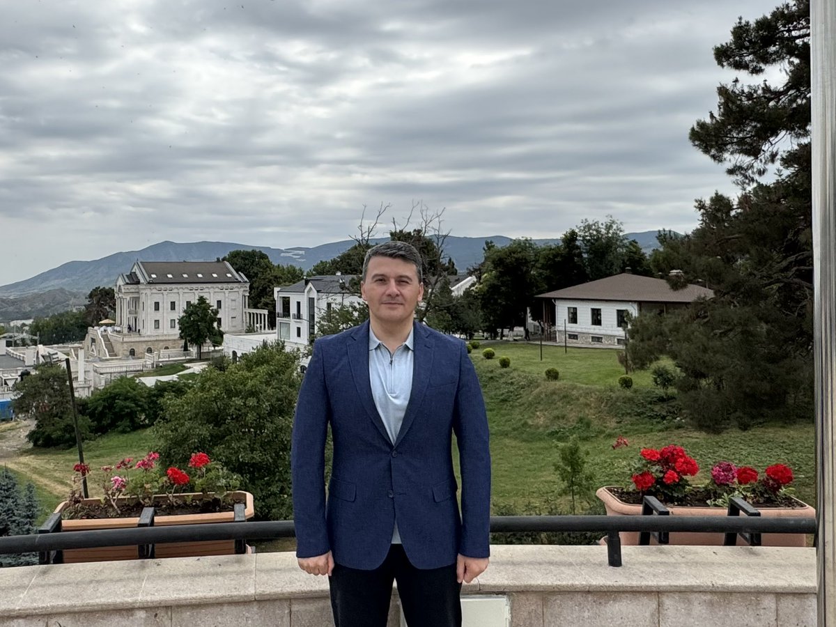 Greetings from Khankendi - a vibrant Azerbaijani city in liberated Garabagh. Witnessing the city’s remarkable restoration is profoundly moving. Honored to celebrate our Diplomats’ Day here alongside fellow Azerbaijani Ambassadors. For many years, we longed for this moment -