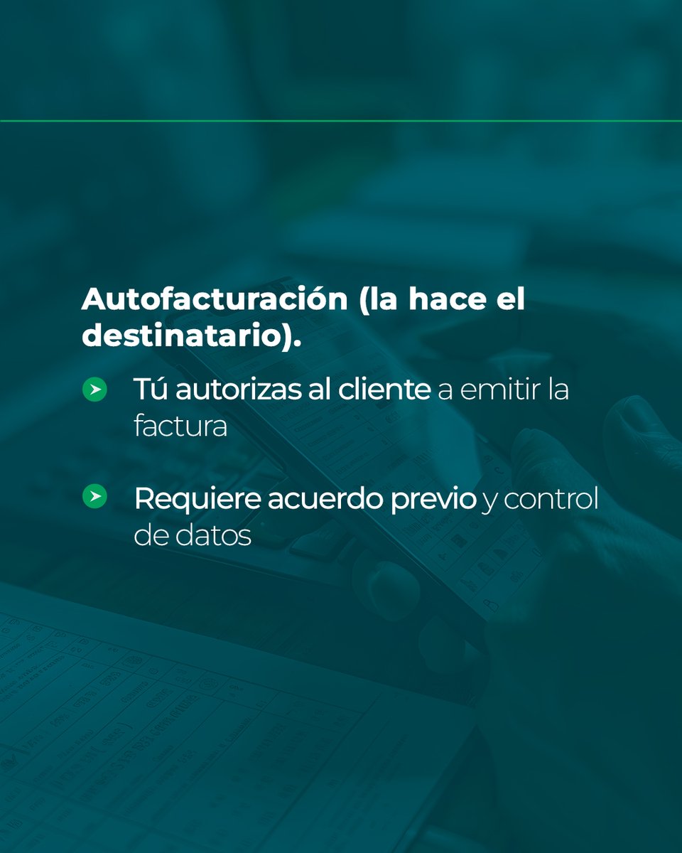 La factura electrónica será obligatoria entre empresas. Te contamos 3 formas sencillas de hacerla, y si aún tienes dudas, te asesoramos 🚀

#NextGenerationEU #PlanDeRecuperación #PlandeDigitalizaciondePymes #Acelerapyme #TransformaciónDigital #DiputacionGranada