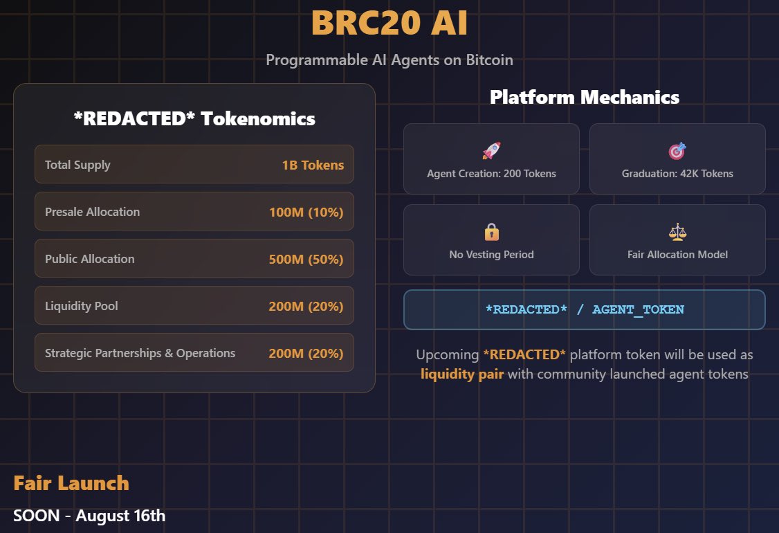brc20_ai's tweet image. Introducing our Tokenomics!
Majority of the BRC-20 AI supply will be focused on our public fair allocation.
With ONLY a 10% early allocation it will be very difficult to become a foundational partner in this movement. Only the best of the best.