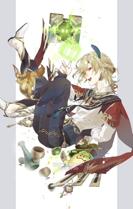 カーヴェ(原神) 「#カーヴェ生誕祭2025 #Kaveh #GenshinImpact 生まれ