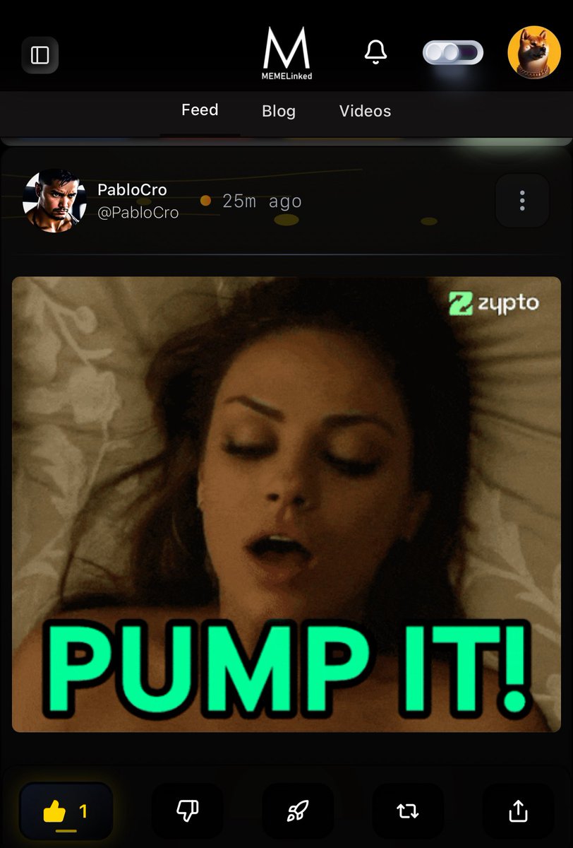 Did you post today on memelinked.com ?
The new social media will hit different 😈