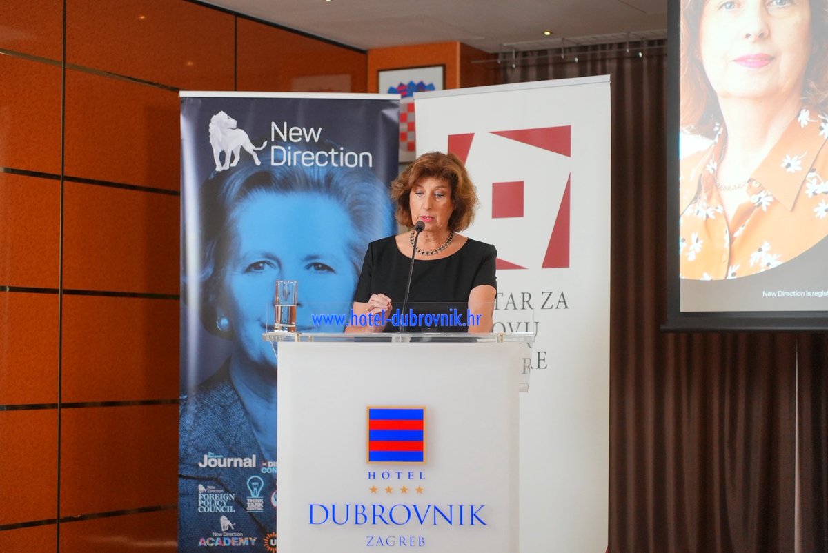 europeanreform's tweet image. 📍 Zagreb, Croatia
Day 1 of our conference on the crimes of communism, 80 years after the end of #WWII, was a powerful start.
Thanks to ND Board Member @BrankaLozo for her impactful speech, and to COK President Robin Harris for the valuable partnership.
We look forward to Day 2
