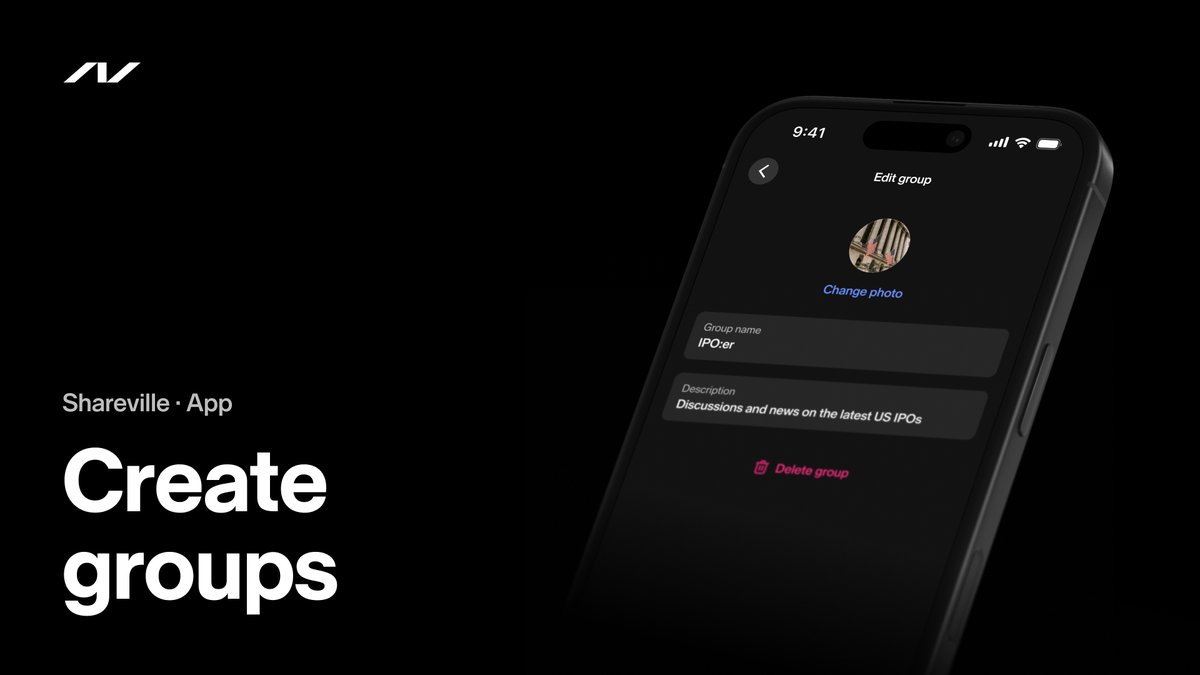 🎉 Nyhet i appen: Lag dine egne grupper i Shareville! Opprett grupper og diskuter med likesinnede rett i Nordnet-appen. 
Flere funksjoner er på vei!

*Historisk avkastning er ikke en garanti for fremtidig avkastning. Investering innebærer risiko.