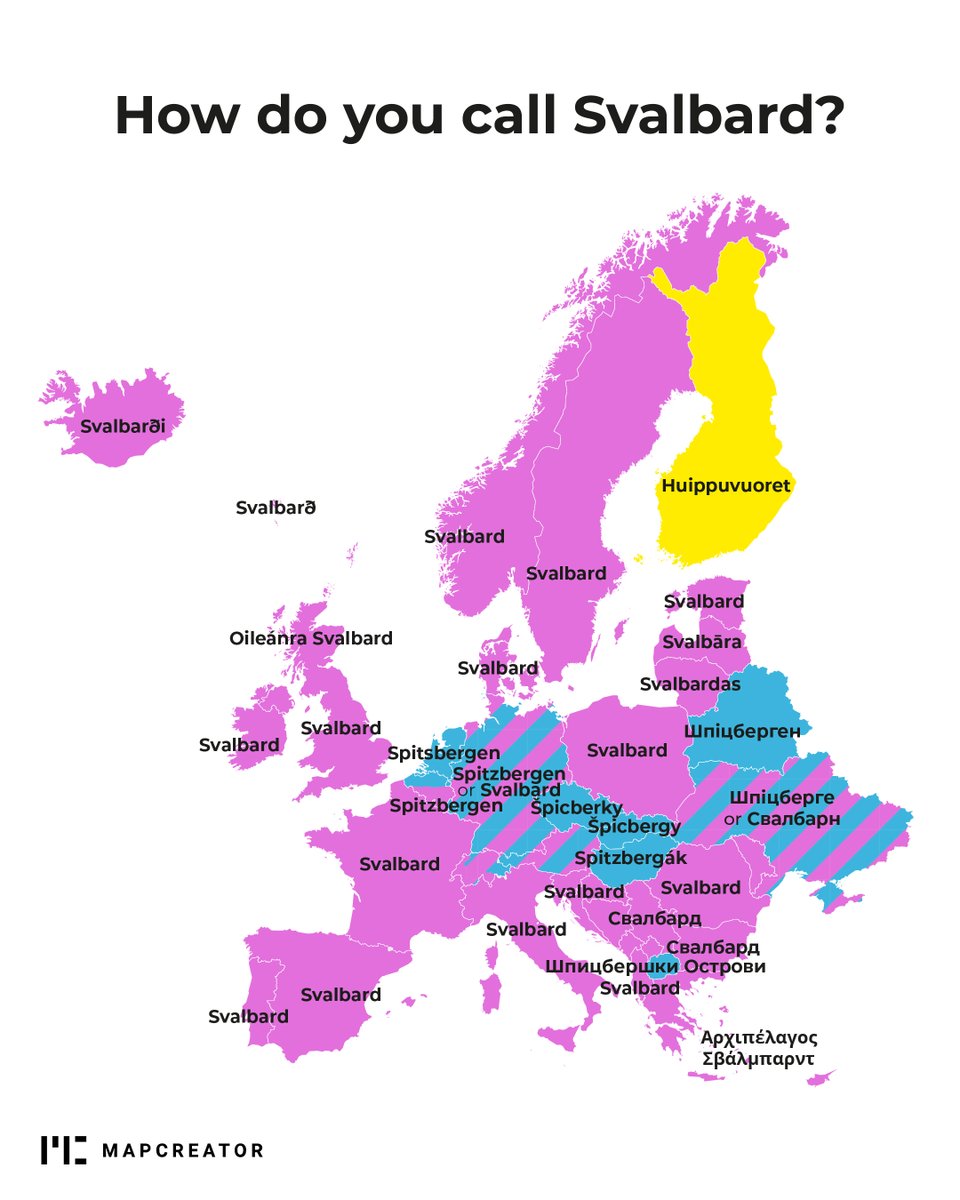 mapcreator_io's tweet image. You okay, Finland? #Svalbard #Norway #mapcreation