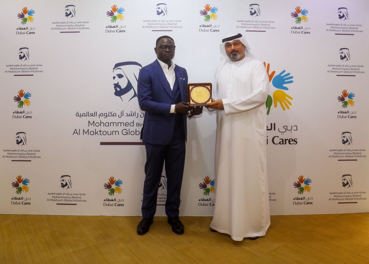 A delegation led by Hon. Ayodele Olawande, Nigeria’s Minister for Youth Development, visited Dubai Cares’ offices and was welcomed by our Chief Operating Officer, Abdulla Ahmed AlShehhi. During the meeting, the discussion focused on shared goals in youth empowerment, skills