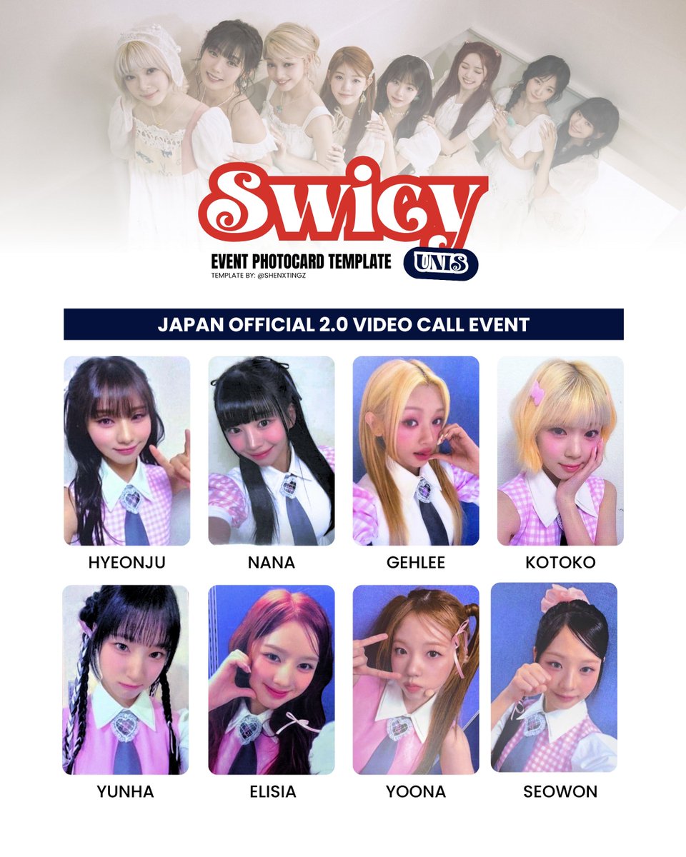 swicy_unis_template | [SWICY] UNIS Event Photocard Template List