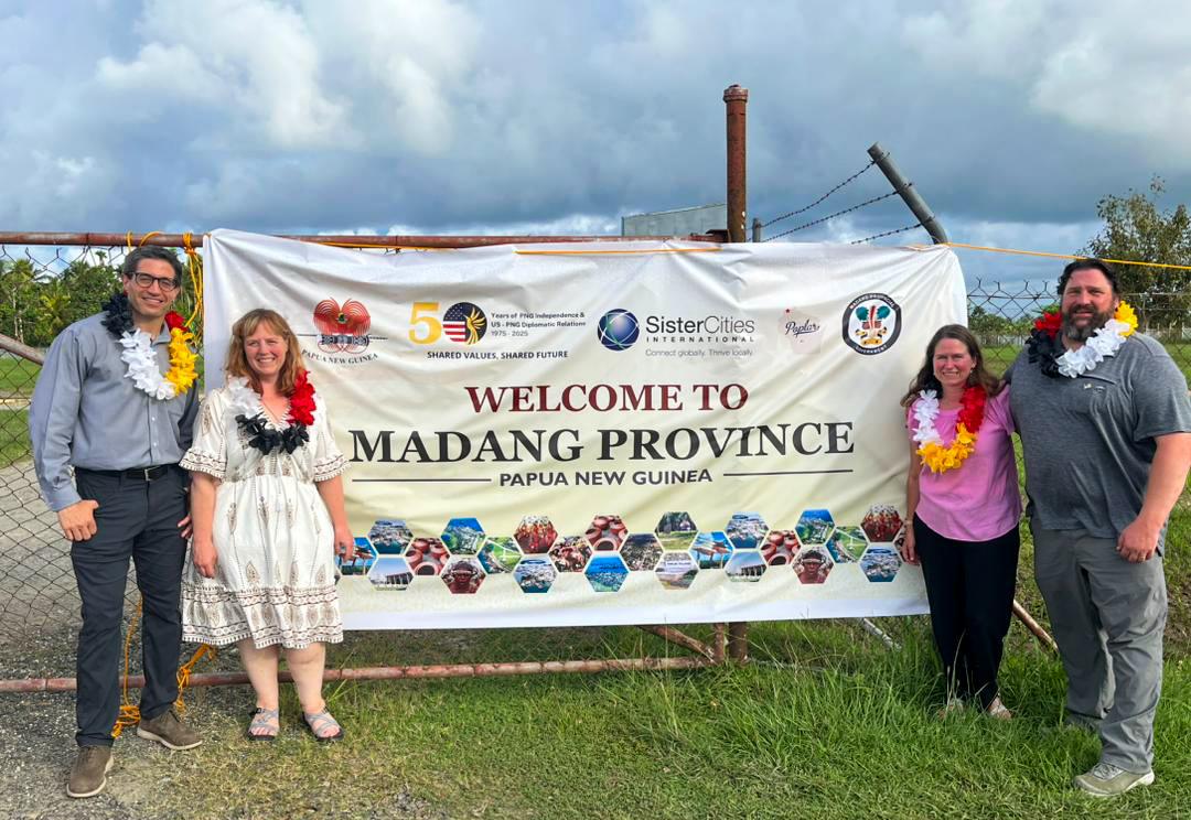 USEmbassyPOM (@usembassypom) on Twitter photo Welcome delegates from Long Beach & Poplar, WI to Papua New Guinea to form <a href="/SisterCitiesInt/">Sister Cities International</a> partnerships with POM and Madang! Your visit marks an important step in deepening partnerships and strengthening people-to-people ties between our nations. 🇺🇸🤝🏼🇵🇬
#sistercities #USinPNG Welcome delegates from Long Beach & Poplar, WI to Papua New Guinea to form <a href="/SisterCitiesInt/">Sister Cities International</a> partnerships with POM and Madang! Your visit marks an important step in deepening partnerships and strengthening people-to-people ties between our nations. 🇺🇸🤝🏼🇵🇬
#sistercities #USinPNG