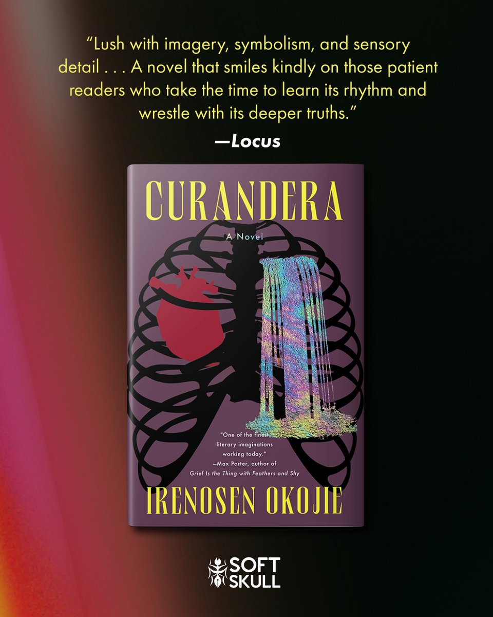 Happy publication week to the U.S. edition of my novel Curandera.<a href="/softskull/">Soft Skull Press</a>  With endorsement from the mighty Blitz Bazawule, director of The Color Purple film <a href="/BlitzAmbassador/">Blitz Bazawule</a> &amp; more. It explores shamanism, female desire &amp; transformation over dimensions. 
bit.ly/40vLkhp