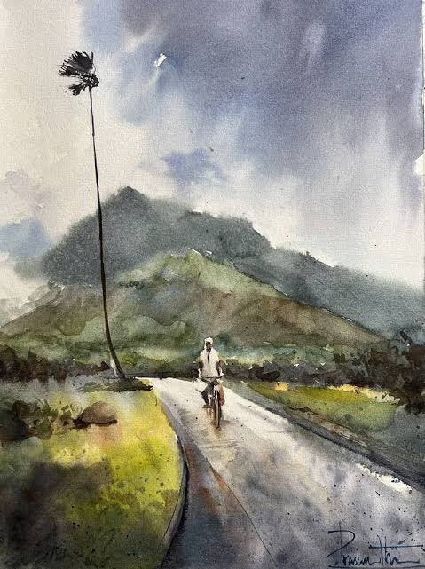 Pupul (@pupulmimi) on Twitter photo Art today. Rainy Mountain and Village. Watercolour on paper by Indian artist Prasanth KP <a href="/s_oworld/">Bee</a> <a href="/RezvaniJr/">Rez, resurrected</a> <a href="/PunjabiRooh/">Punjabi Rooh</a> <a href="/zarafshan/">Swatantra فاطمة</a> <a href="/TheUrgeToWander/">Madhu Shetty</a> Art today. Rainy Mountain and Village. Watercolour on paper by Indian artist Prasanth KP <a href="/s_oworld/">Bee</a> <a href="/RezvaniJr/">Rez, resurrected</a> <a href="/PunjabiRooh/">Punjabi Rooh</a> <a href="/zarafshan/">Swatantra فاطمة</a> <a href="/TheUrgeToWander/">Madhu Shetty</a>