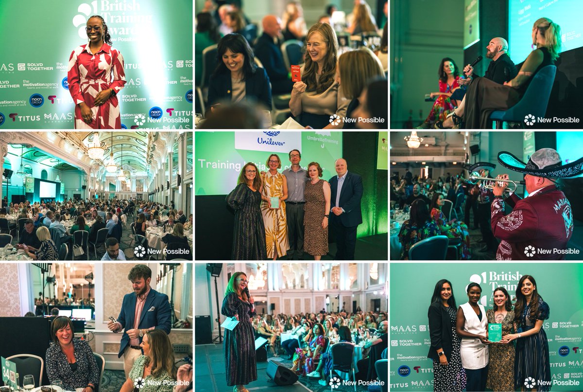 BritTrainAwards's tweet image. Yesterday we celebrated the inspiring L&amp;amp;D teams and individuals who are empowering organisations and people across the UK to reach their potential. Congratulations to all the Finalists, Winners and Highly Commended! 🏆💚

Catch up on the latest here 👉 newpossible.io/resources/brit…