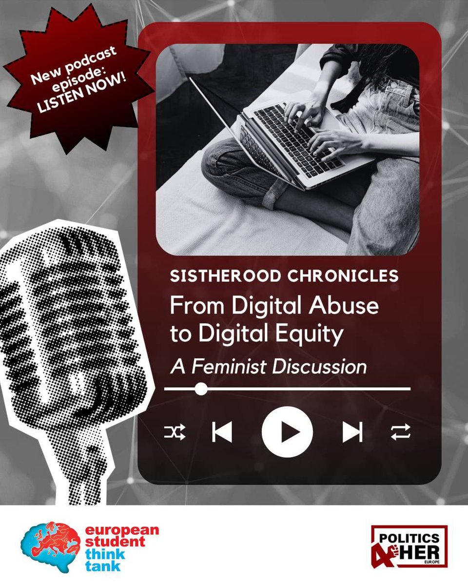 📢New podcast episode out now! Diving into how digital spaces are shaping women’s roles, identities, and rights, from AI bias to influencer culture and the digital gender gap. Brought to you by the EST in collaboration with Politics4Her♀️
🎧 Listen here: lnkd.in/eCK9Ze_c
