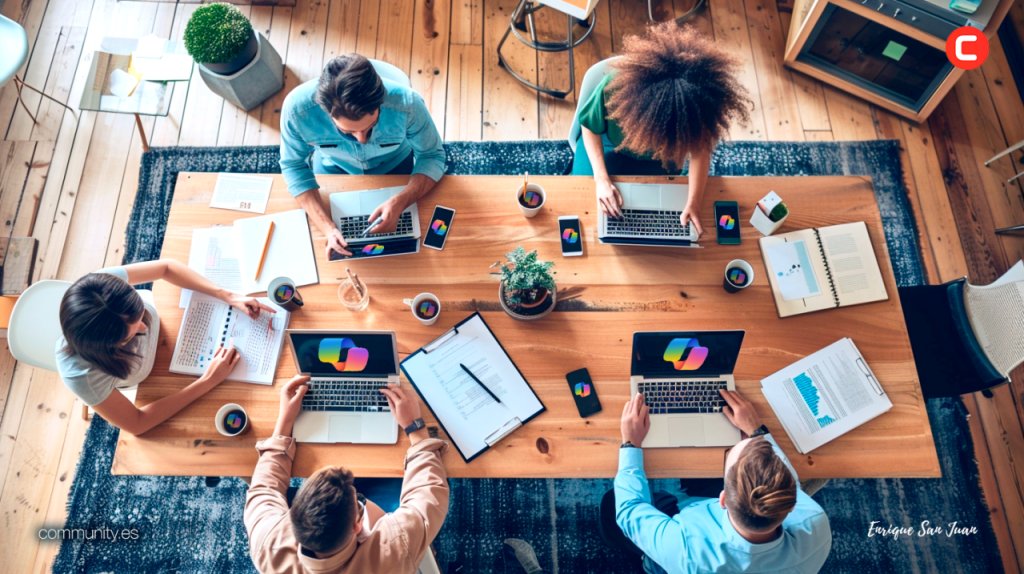 Con Copilot hasta en el café…
La pieza clave del “Modern Work” con IA
community.es/community/copi…