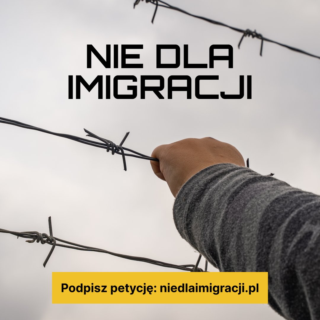 🛑Rządowy plan 49 centrów ma legalizować pobyt także nielegalnych migrantów i promować ideologię multikulturalizmu.  Mówimy temu stanowcze NIE!

🛑Podpisz petycję: niedlaimigracji.pl

🛑Zapoznaj się z naszym poradnikiem dla obrońców granic: ordoiuris.pl/informacje-pra…
