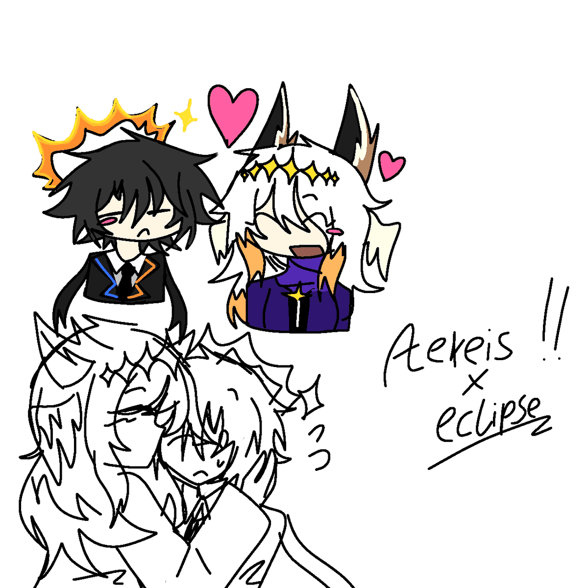 C4TROPHE's tweet photo. @Flar0_Star HERE YOU GO  !! 

@X_Sav0rielle_X you too because flara ask for Aereclipse :D 💗💗 https://t.co/udKuDeo2O1
