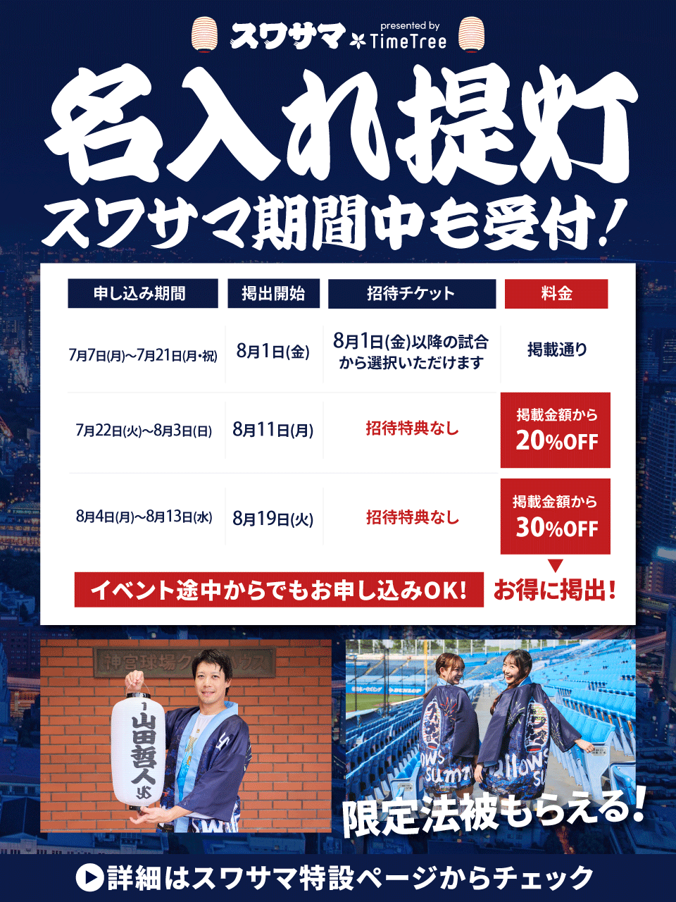 ヤクルトスワローズ　スワサマ　限定　法被 新品 非売品 2025 ハッピ ヤクルトスワローズ スワサマ 限定 法