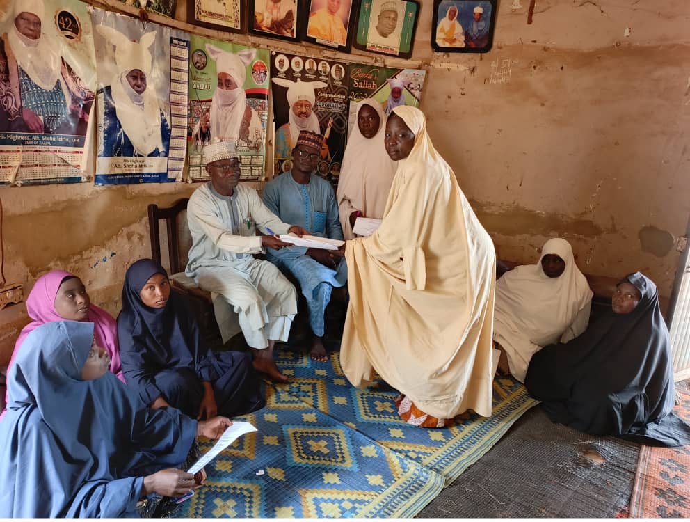 Kidandan Women Peace Ambassadors Engage Village Head on Security and Inclusion

Women Peace Ambassadors in Kidandan community are taking bold steps to promote safety, inclusion, and peace. 
<a href="/globalpe2/">Global Peace Development (GPD)</a> 
<a href="/theGCERF/">GCERF</a> 
<a href="/mlgkad/">Kaduna State Ministry for Local Govt. Affairs</a> 
<a href="/KADPBC/">Planning & Budget Commission, Kaduna</a>