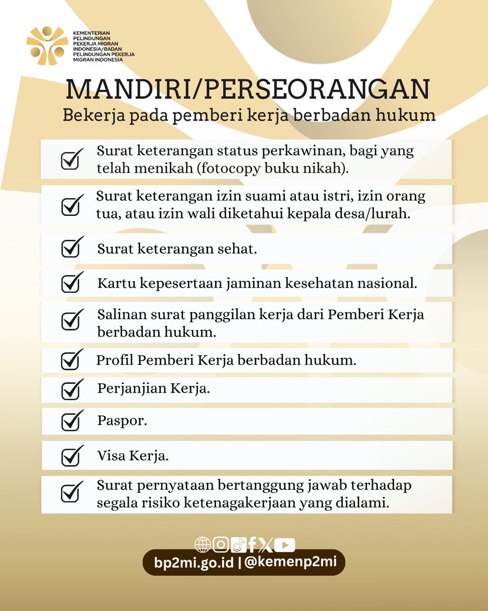 Kementerian Pelindungan Pekerja Migran Indonesia tweet media