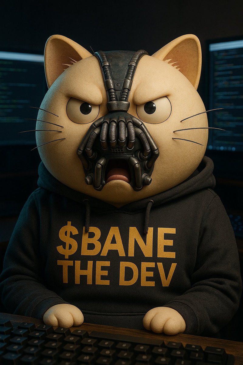 MoslemRaisi3's tweet image. 💻 When $BaneTheDev codes, even the bugs get scared.
The mask isn’t for show — it’s for domination. 😼⚙️
@shout.fun
#CryptoCat #CodeOrDie #BaneTheDev