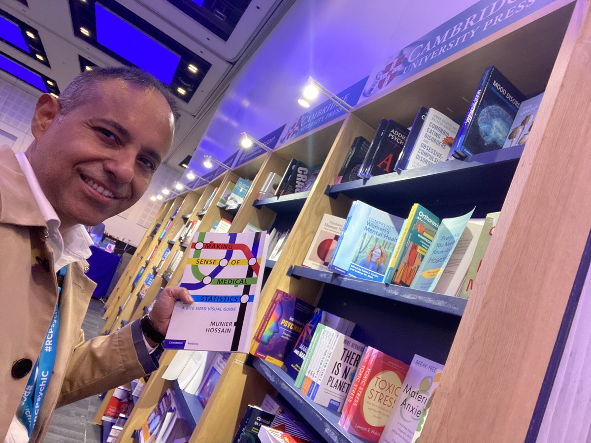 Dr ⚕️Anis Ahmed 🌹 💙 (@ani5ahmed) on Twitter photo 2 weeks on from #RCPsychCongress, one surprise still stands out—not a lecture, but a stats book 📘 by orthopod Dr Munier Hossain. A gem for #MRCPsych Paper B prep: bite-sized, visual, smart. Stats that actually make sense. <a href="/rcpsych_eLearn/">RCPsych eLearning Hub</a> <a href="/rcpsychTrainees/">Psychiatric Resident Doctors' Committee (PRDC)</a> <a href="/TheBJPsych/">BJPsych Journals</a> 2 weeks on from #RCPsychCongress, one surprise still stands out—not a lecture, but a stats book 📘 by orthopod Dr Munier Hossain. A gem for #MRCPsych Paper B prep: bite-sized, visual, smart. Stats that actually make sense. <a href="/rcpsych_eLearn/">RCPsych eLearning Hub</a> <a href="/rcpsychTrainees/">Psychiatric Resident Doctors' Committee (PRDC)</a> <a href="/TheBJPsych/">BJPsych Journals</a>