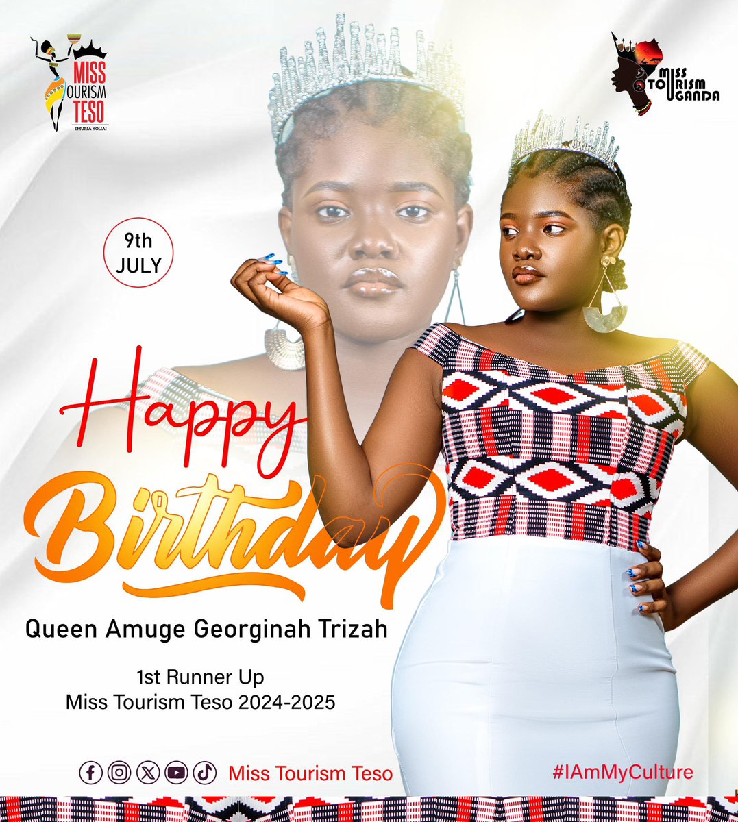 Happy Birthday, Queen Georgina 👑
Your courage continues to light the path for others. From standing up for a bullied classmate to now standing tall in schools, championing mental health—your story is saving lives and shaping futures. 💚🕊️
May this new year bring you even more