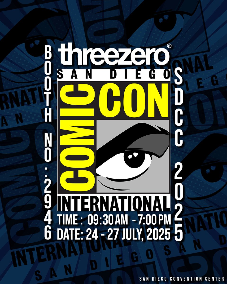 San Diego Comic Convention (SDCC) 2025 will take place July 24-27! Come and visit us at booth 2946. See you there!

【SDCC 2025】

📆 Date: 24-27 July, 2025
Location: San Diego Convention Center 
📍 Booth No.: 2946

For more details, please visit: sdccblog.com