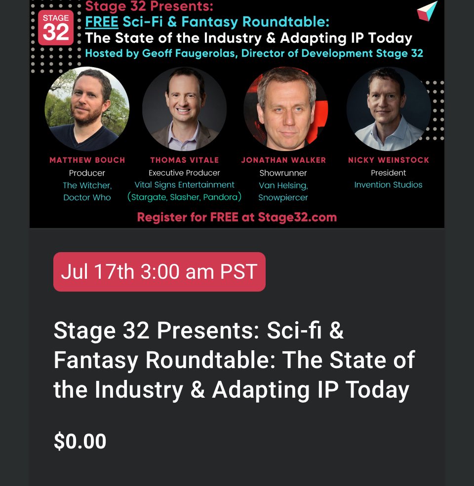 This looks interesting!

#screenwriting <a href="/Stage32/">Stage 32</a>