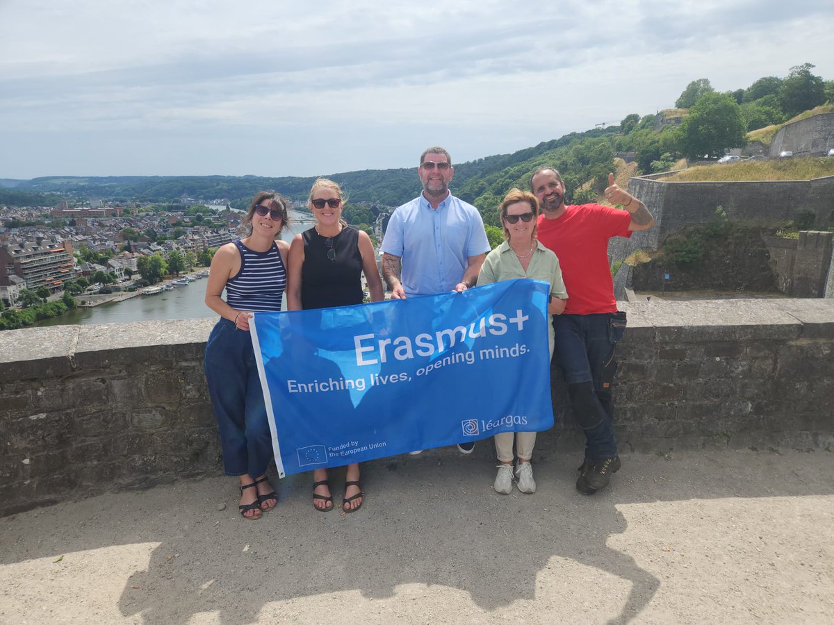 CoolmineTC's tweet image. As part of the Erasmus+ programme, Coolmine staff members Tara, Tom, Alba, and Karen recently visited the Phénix TC in Namur, Belgium.
Thank you again, Phénix TC — we look forward to staying connected!
#ErasmusPlus #Coolmine #TherapeuticCommunity #PhénixTC #Leargas