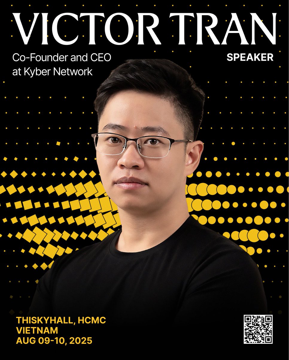 🔥 A pioneer from the earliest days of DeFi - Victor Tran @vutran54,  Co-Founder & CEO of Kyber Network @KyberNetwork, was named in Forbes 30  Under 30 Asia for his contributions to