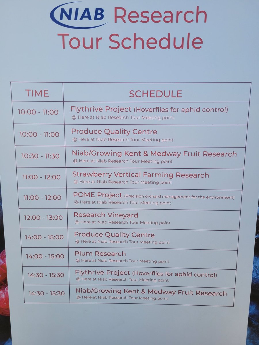 niabgroup's tweet image. We're ready for @FruitFocus! We've got lots of great tours so come along and see what Niab does in the world of fruit research.