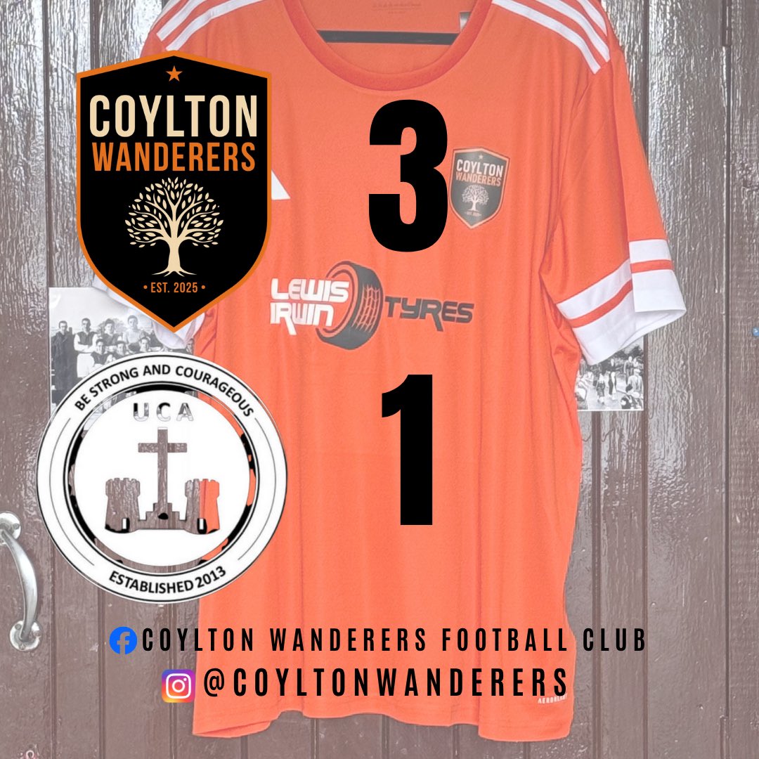 ‼️FULL TIME‼️

Wanderers 3 v 1 UCA 

It’s a victory for the Wanderers in their first pre season game. 

⚽️ Owen Gaffney 
⚽️ Robbie Goudie 
⚽️ Stuart Pollock 

⭐ Man of the Match: Ryan Duffy 

✏️ Match report to follow.