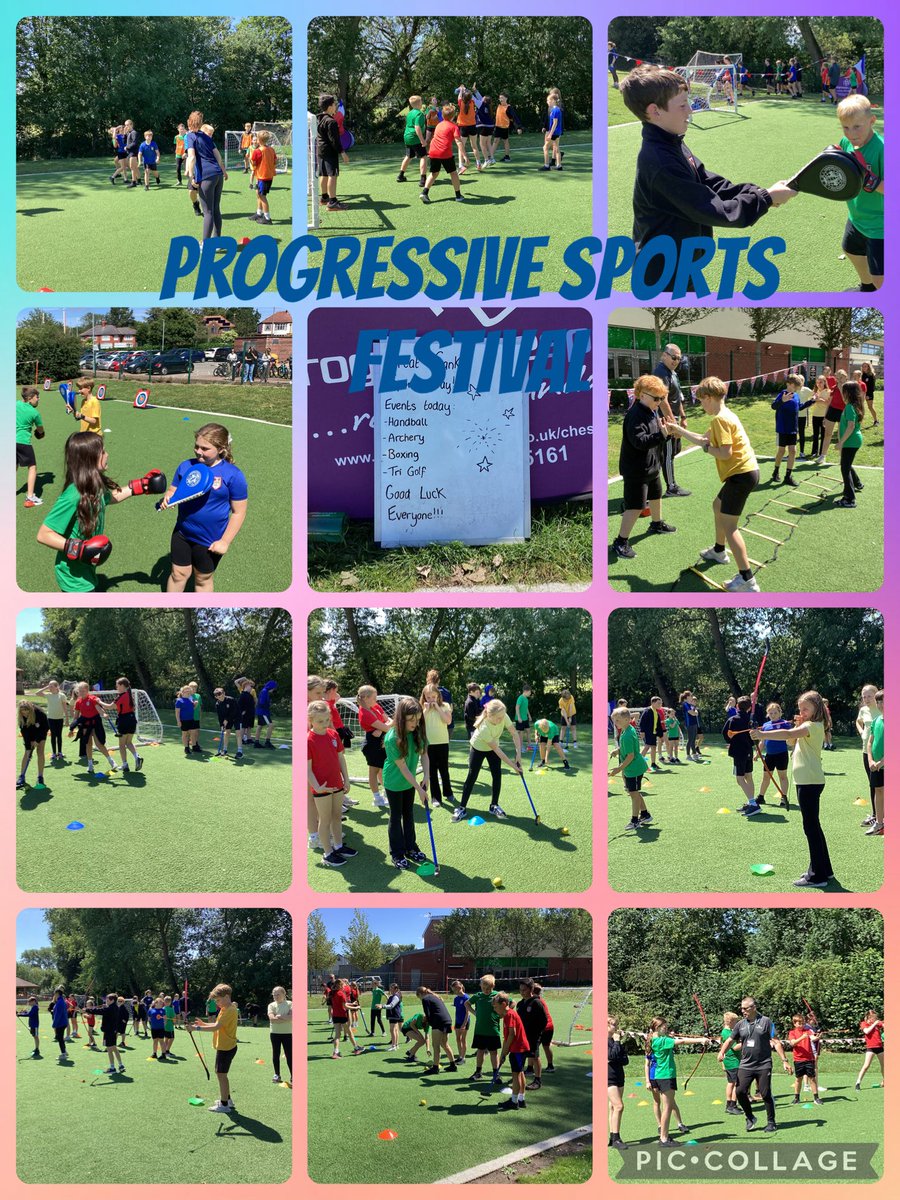 We had great fun trying a variety of different sports during our Progressive Sports Festival #greatsankeysports
