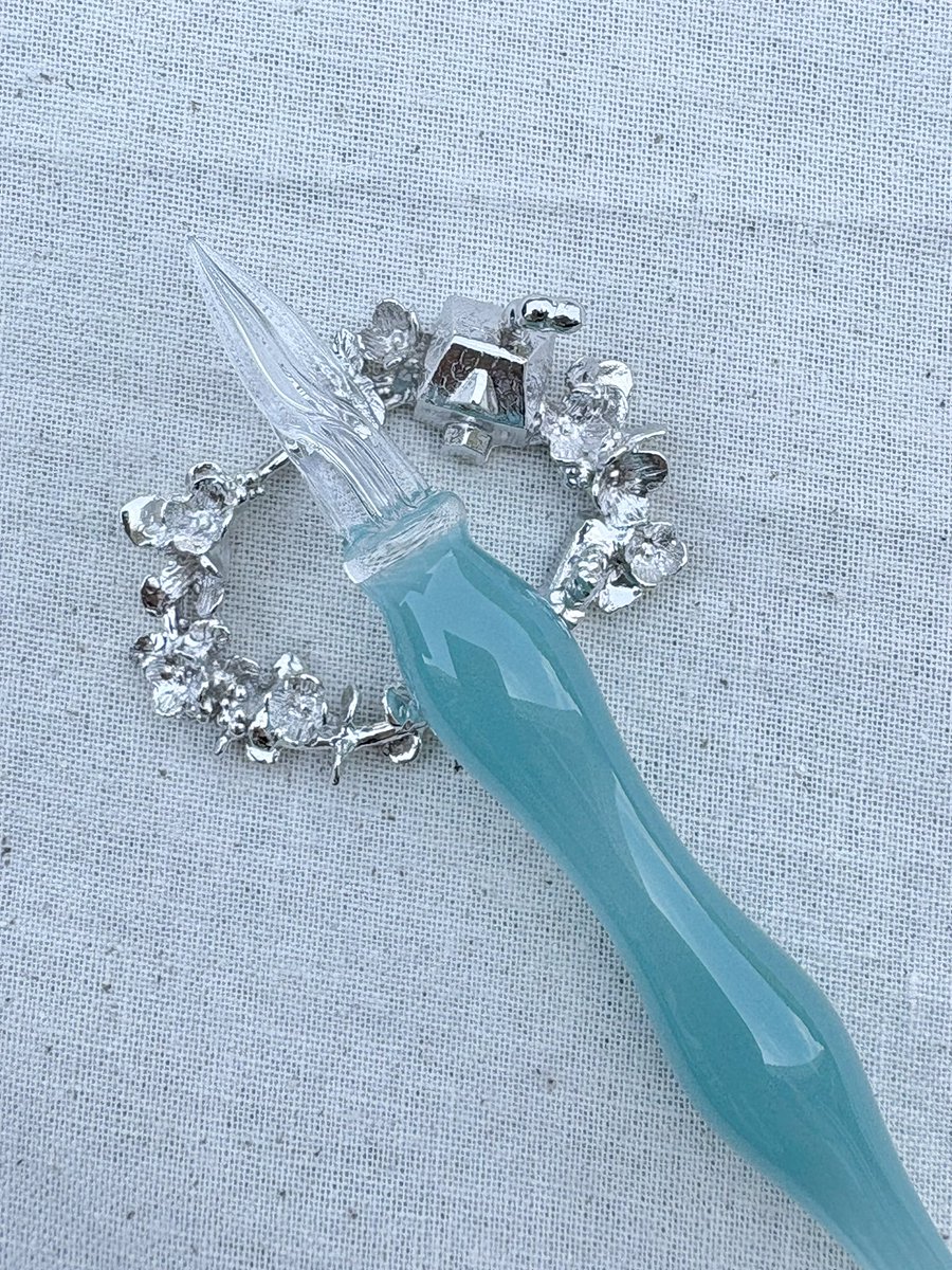 HASE 硝子工房　京都 蔦屋限定 灯り 京の夕 2025　限定品 ガラスペン 抽選販売】人気ガラスペンブランドによる夕暮れ色のガラスペン抽選販売