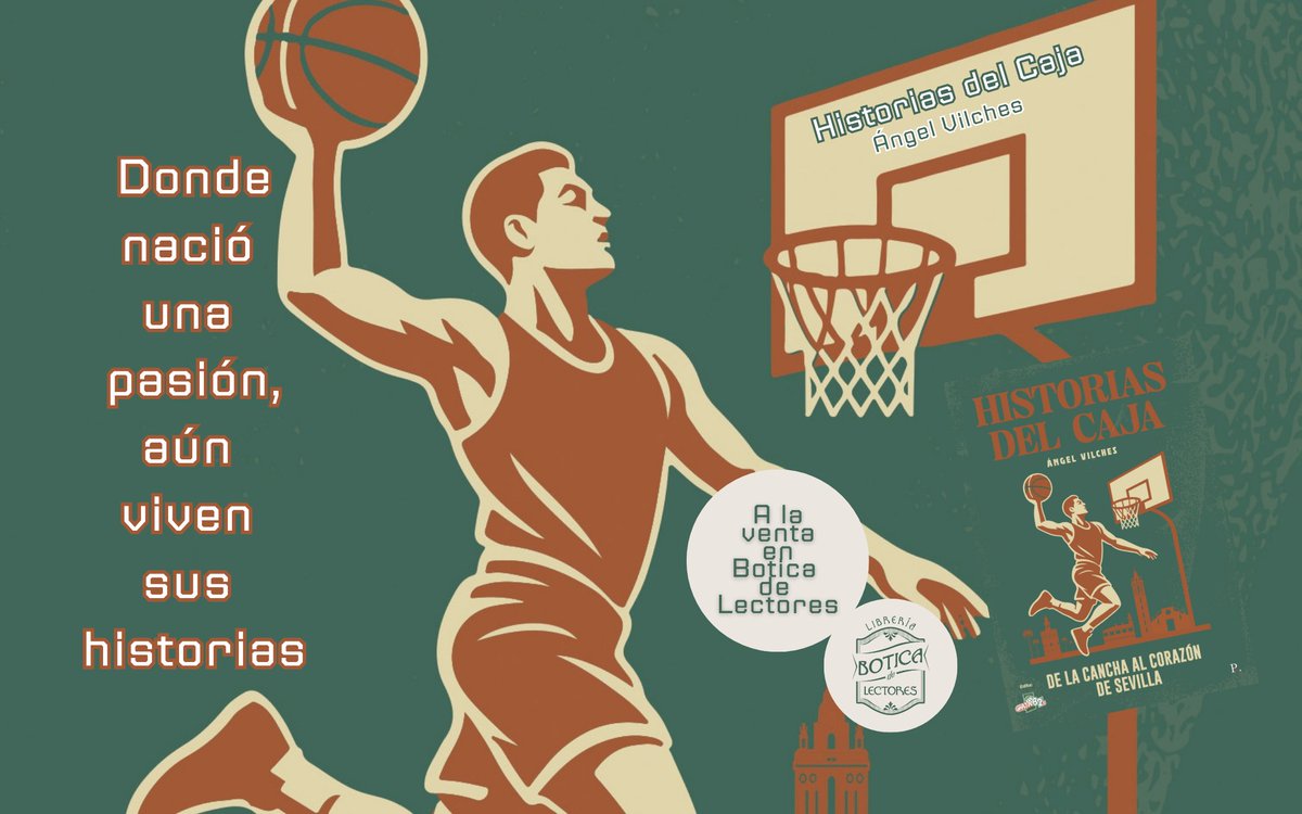 🏀 Si viviste el Caja (<a href="/caja87basket/">Insolac Caja 87 Basket</a>), este libro es para ti.
📚 #HistoriasdelCaja, de Ángel Vilches (<a href="/7vueltas/">Ángel Vilches</a>), recupera la emoción del baloncesto sevillano que marcó una época.
⬇️