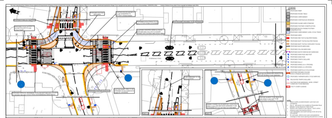 Better Streets West Dulwich (@betterstreetswd) on Twitter photo The Brockwell Park to Gipsy Hill phase 3 extension is not just about the cycle lane, as wonderful as that will be ๐ดโโ๏ธ๐ด๐ด.
There will be 5๏ธโฃ additional zebra crossings too, giving priority to pedestrians over all other vehicles ๐ถโโ๏ธ๐ถโโ๏ธ๐ถ
If only this all linked to an #LTN ๐ค๐ The Brockwell Park to Gipsy Hill phase 3 extension is not just about the cycle lane, as wonderful as that will be ๐ดโโ๏ธ๐ด๐ด.
There will be 5๏ธโฃ additional zebra crossings too, giving priority to pedestrians over all other vehicles ๐ถโโ๏ธ๐ถโโ๏ธ๐ถ
If only this all linked to an #LTN ๐ค๐