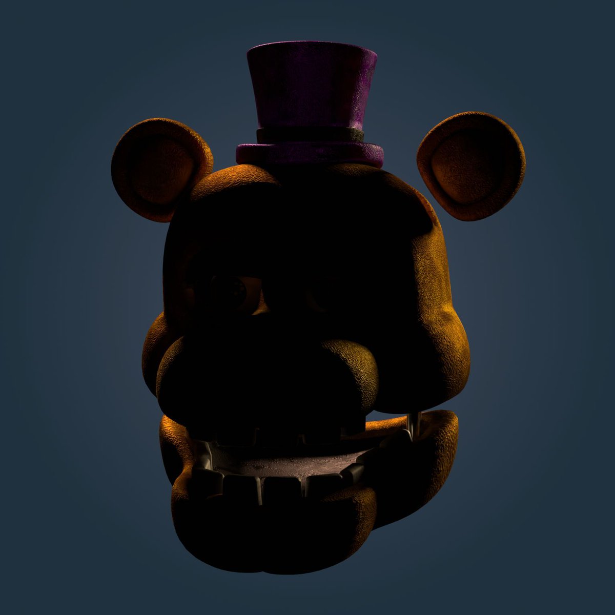 AlexExodius's tweet image. Ok so, gonna try and get back into making more FNAF models. Starting with Fredbear! This ones following the Lefty -> Fredbear idea so we'll see where it goes.
#b3d #blender #fnaf #fredbear