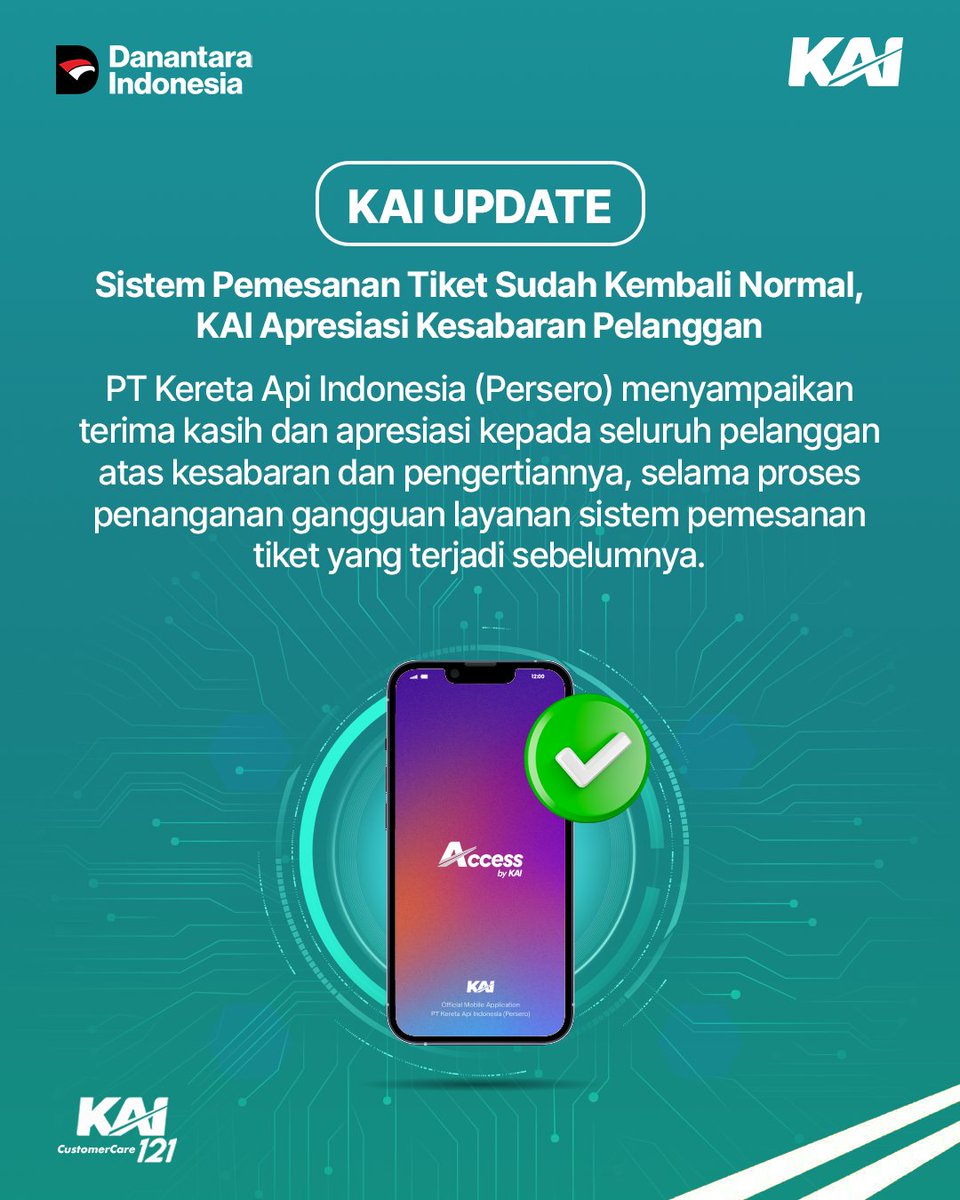 Kereta Api Indonesia tweet media