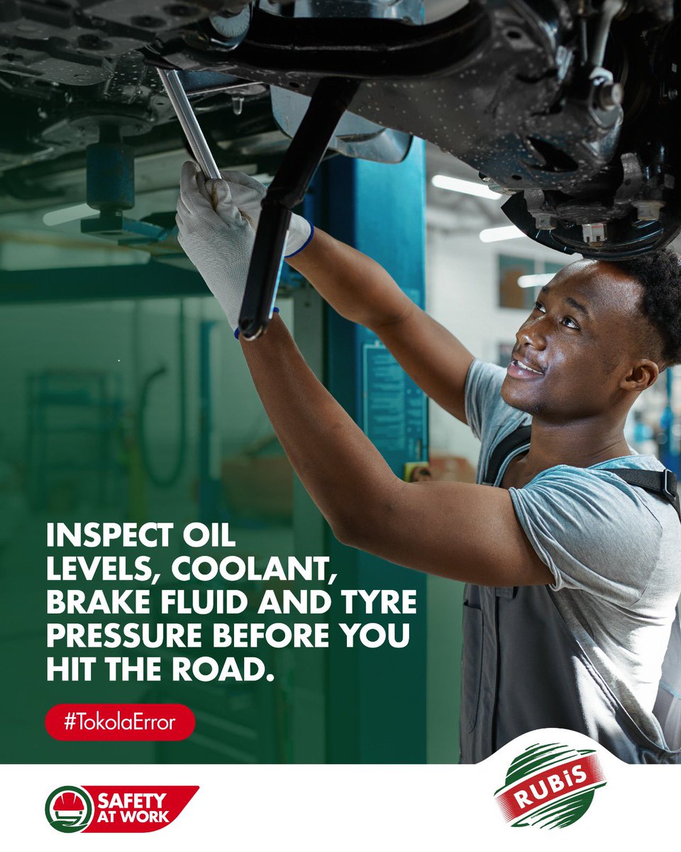 Not every car issue comes with a warning light!⚠️

Do a quick check of your car’s essentials before you drive off.

#TokolaError #RUBiSUG