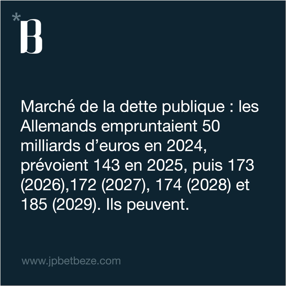 #dette #Allemagne #tendance
