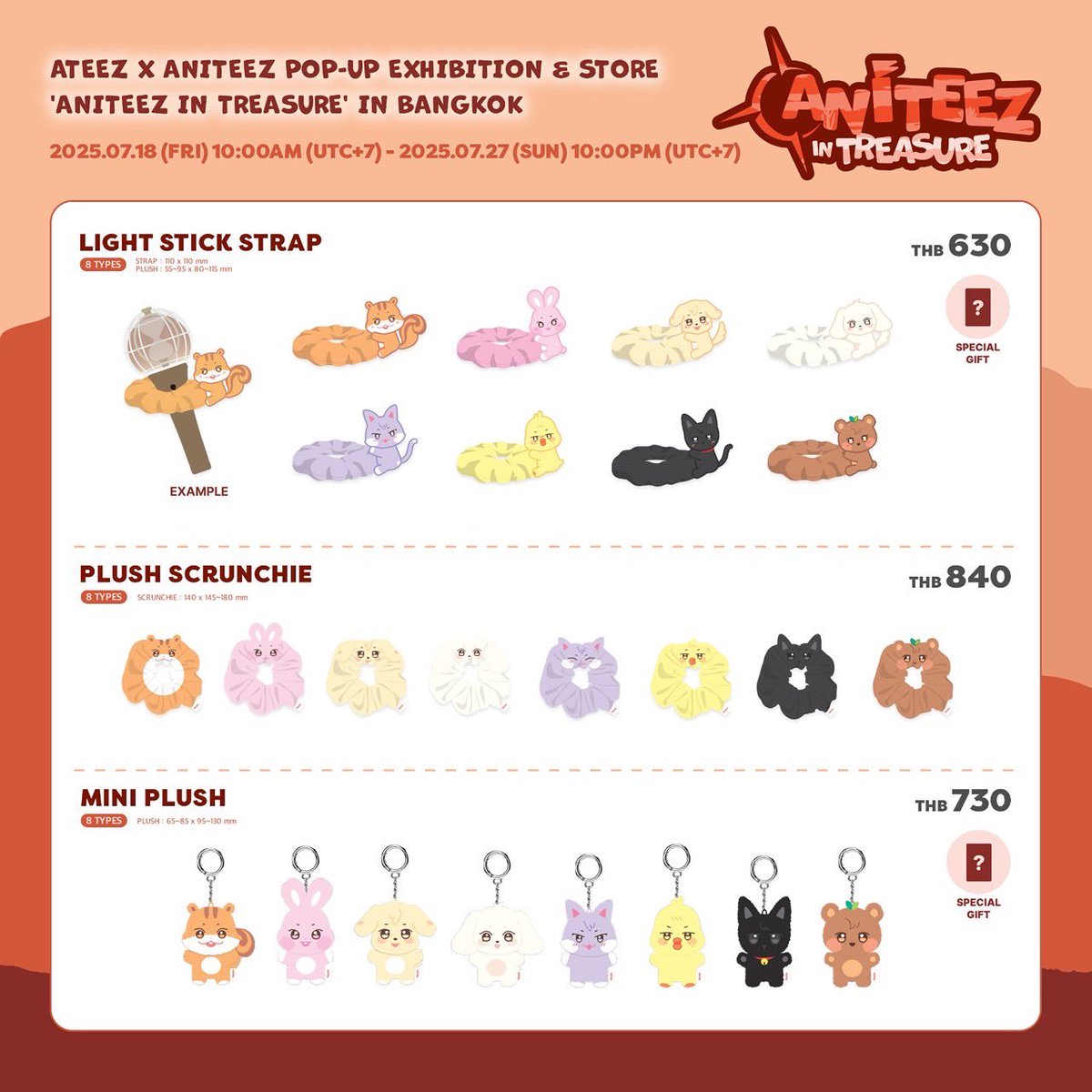 Kpopmerch_TH's tweet photo. [⛵] #ATEEZ X #ANITEEZ
POP-UP STORE
🏜 ‘ANITEEZ IN TREASURE’ IN BANGKOK🏜

💰รายการสินค้า
💰MD LIST

🗓️ 07.18 FRI - 07.27 SUN 
⏰ 10:00 - 22:00 (UTC+7)
📍 KPOPMERCH, Central World, 5th floor

@ATEEZofficial

#에이티즈 #애니티즈
#ANITEEZ_IN_TREASURE 
#ANITEEZ_IN_TREASURE_IN_BKK https://t.co/RTDNIFN2sx