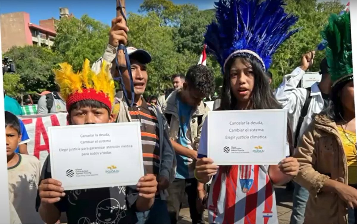 📢 Latin America &amp; the Caribbean region is drowning in debt while climate disasters rise.

It’s time to cancel the debt and demand justice for people and planet!

🎥 Watch the video 👉 youtu.be/8T42v0nmrDM?si… 

#EconomicJustice #CancelTheDebt #DebtJustice #ClimateJustice